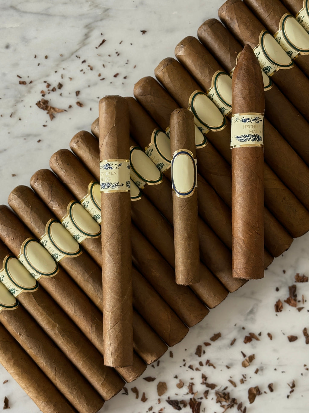 Robusto paquete vitola - White Label Puros, puros artesanales hecho en México